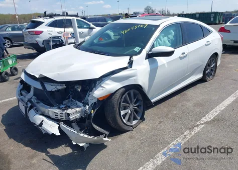 2021 Honda Civic Ex z USA, uszkodzony, nr VIN 2HGFC1F31MH703764